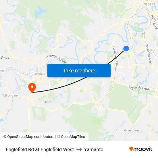 Englefield Rd at Englefield West to Yamanto map