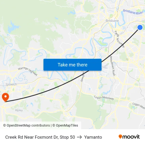 Creek Rd Near Foxmont Dr, Stop 50 to Yamanto map