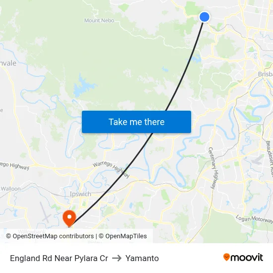 England Rd Near Pylara Cr to Yamanto map