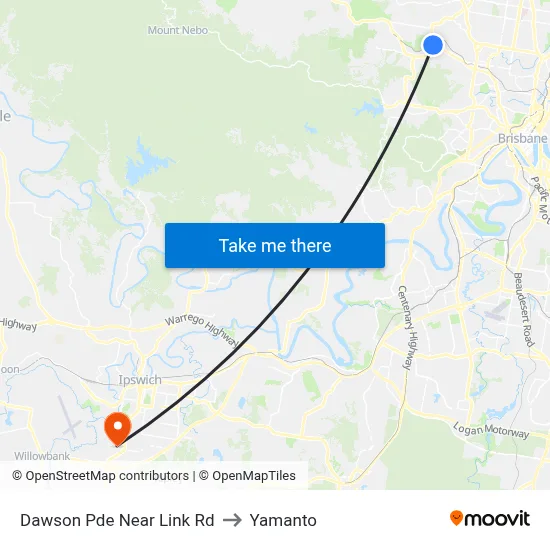Dawson Pde Near Link Rd to Yamanto map