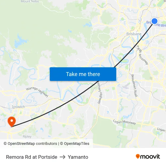 Remora Rd at Portside to Yamanto map