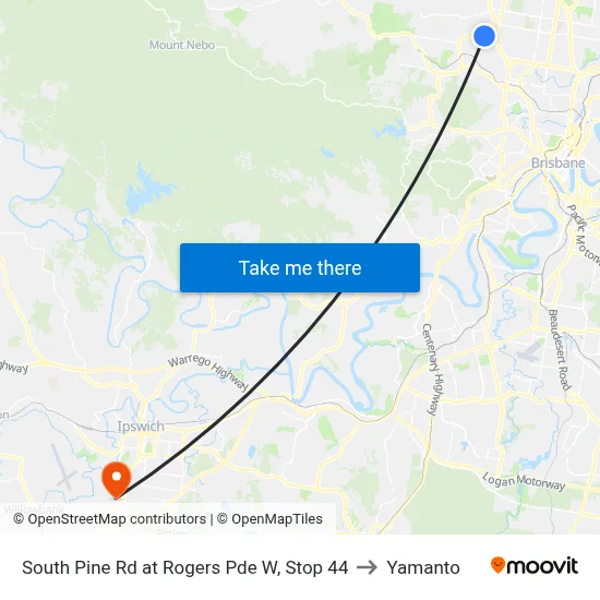 South Pine Rd at Rogers Pde W, Stop 44 to Yamanto map