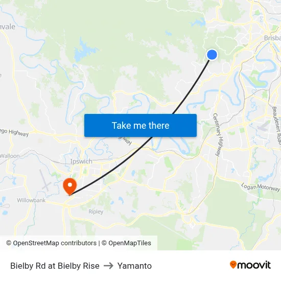 Bielby Rd at Bielby Rise to Yamanto map