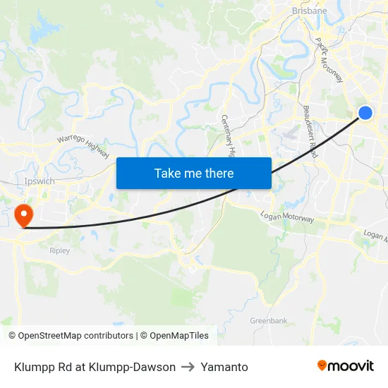 Klumpp Rd at Klumpp-Dawson to Yamanto map
