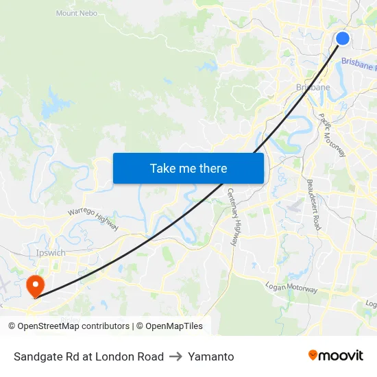 Sandgate Rd at London Road to Yamanto map