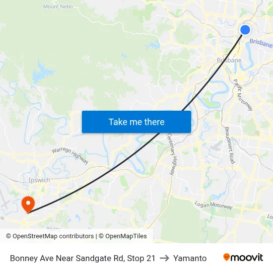 Bonney Ave Near Sandgate Rd, Stop 21 to Yamanto map