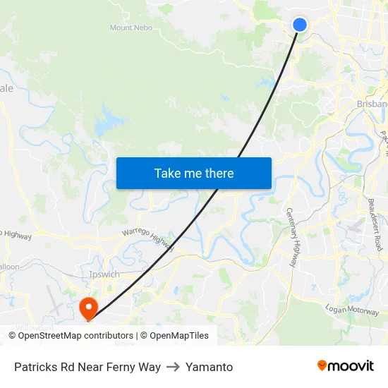Patricks Rd Near Ferny Way to Yamanto map