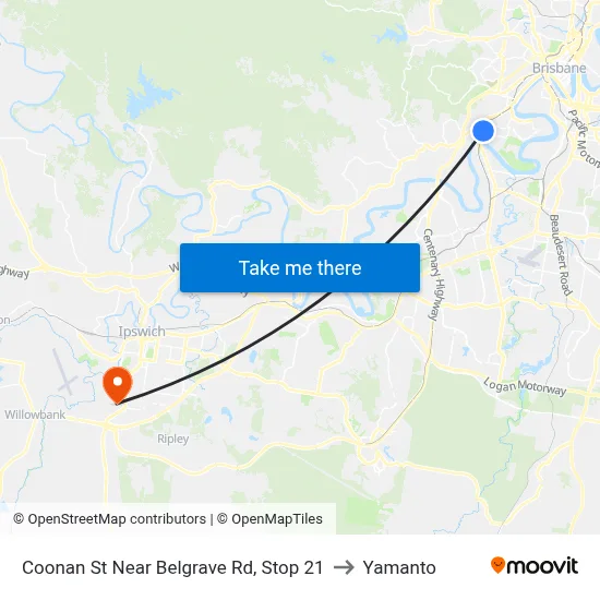 Coonan St Near Belgrave Rd, Stop 21 to Yamanto map