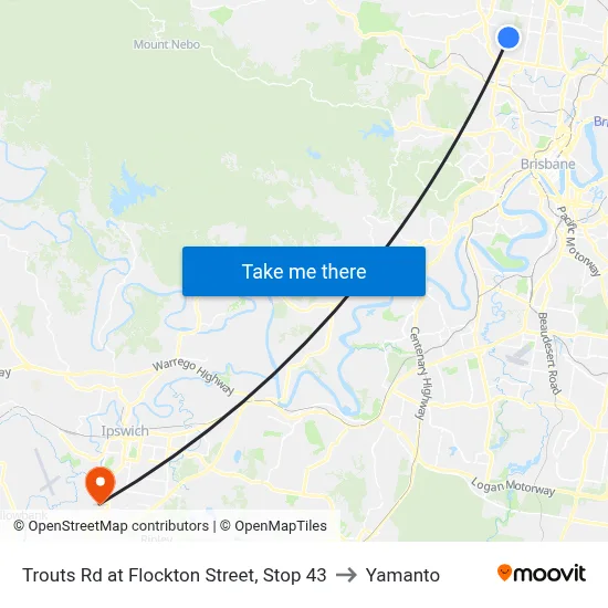 Trouts Rd at Flockton Street, Stop 43 to Yamanto map