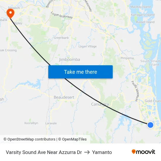 Varsity Sound Ave Near Azzurra Dr to Yamanto map