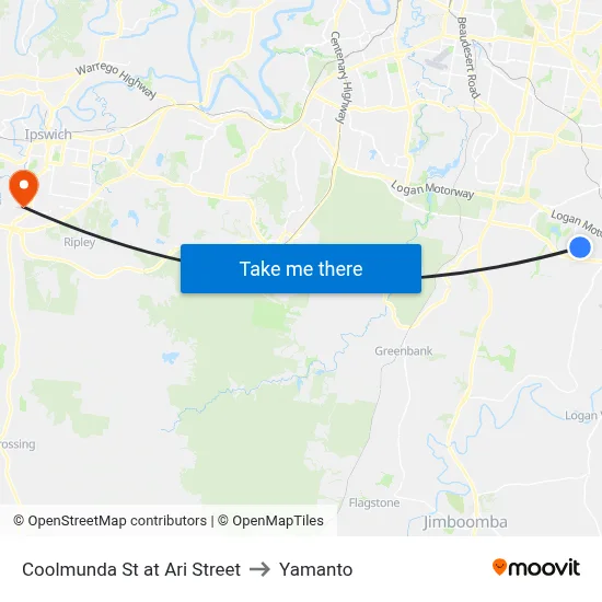Coolmunda St at Ari Street to Yamanto map