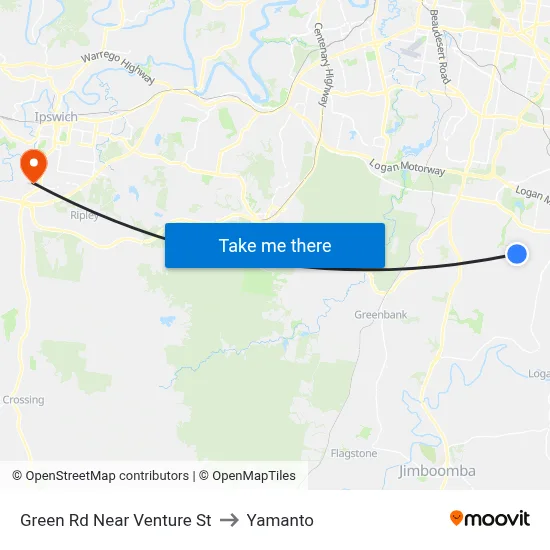 Green Rd Near Venture St to Yamanto map