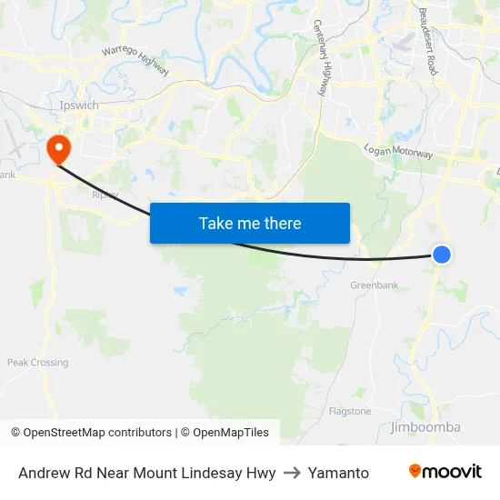 Andrew Rd Near Mount Lindesay Hwy to Yamanto map