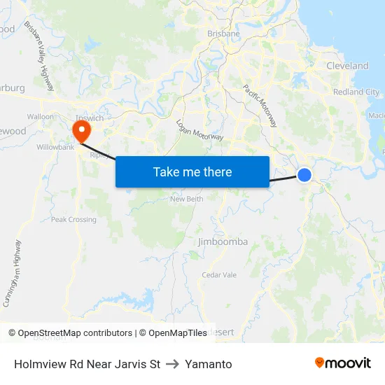 Holmview Rd Near Jarvis St to Yamanto map