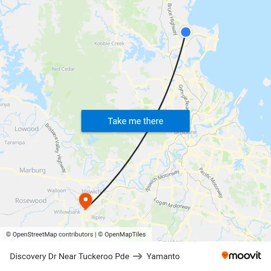 Discovery Dr Near Tuckeroo Pde to Yamanto map