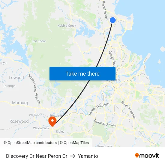 Discovery Dr Near Peron Cr to Yamanto map