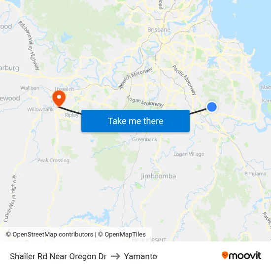 Shailer Rd Near Oregon Dr to Yamanto map