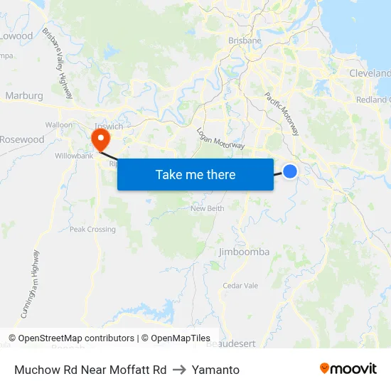 Muchow Rd Near Moffatt Rd to Yamanto map