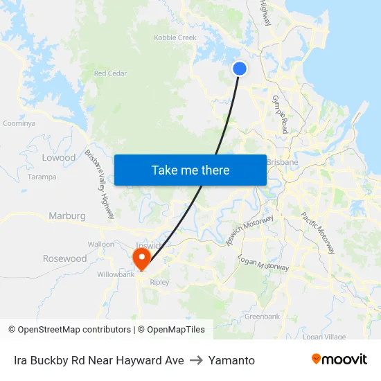 Ira Buckby Rd Near Hayward Ave to Yamanto map