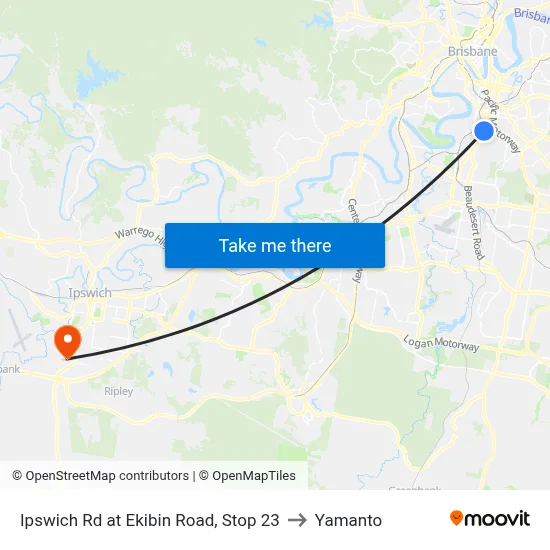 Ipswich Rd at Ekibin Road, Stop 23 to Yamanto map