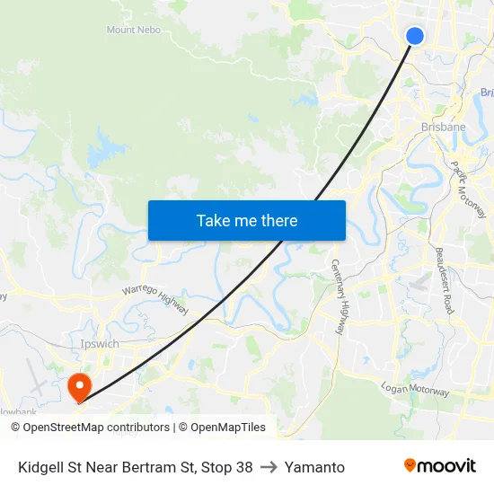 Kidgell St Near Bertram St, Stop 38 to Yamanto map