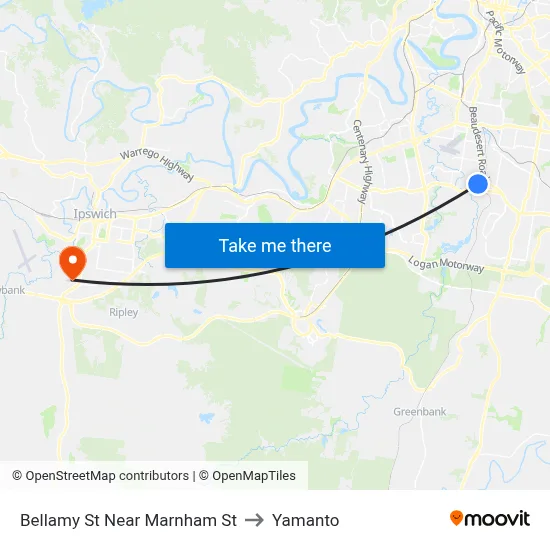 Bellamy St Near Marnham St to Yamanto map