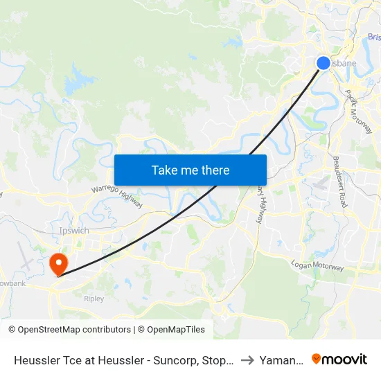 Heussler Tce at Heussler - Suncorp, Stop 5 to Yamanto map
