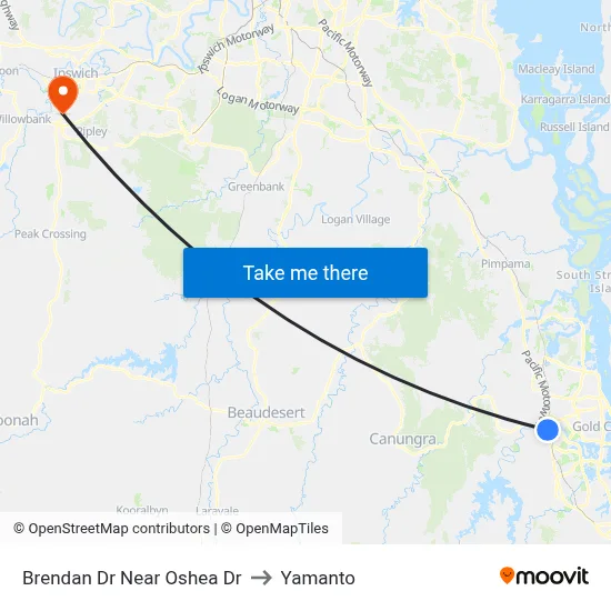Brendan Dr Near Oshea Dr to Yamanto map