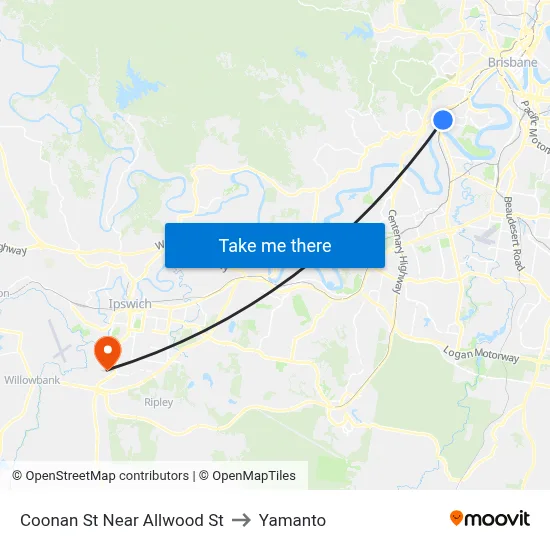 Coonan St Near Allwood St to Yamanto map
