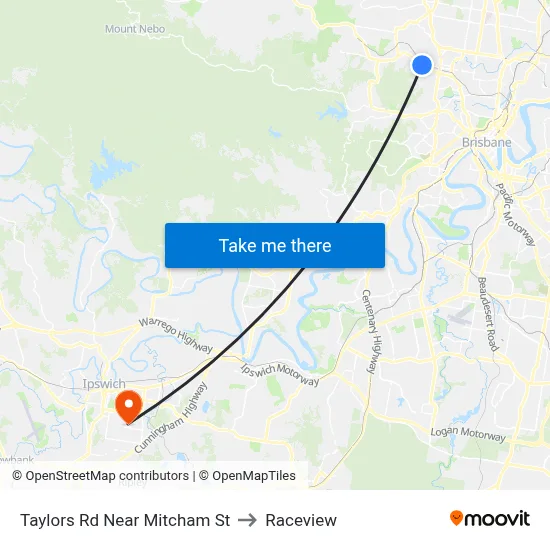 Taylors Rd Near Mitcham St to Raceview map