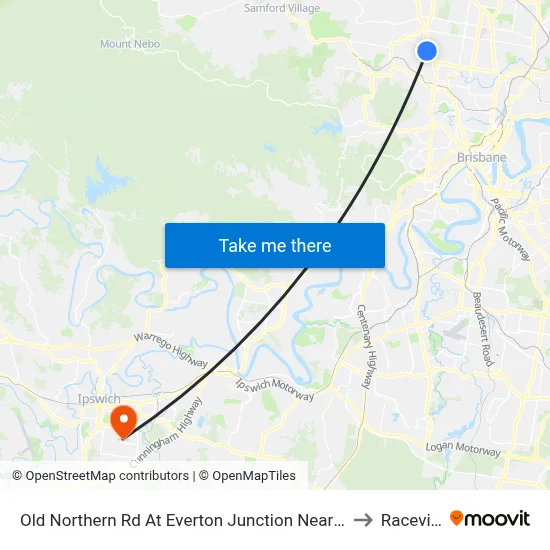 Old Northern Rd At Everton Junction Near Drake St to Raceview map