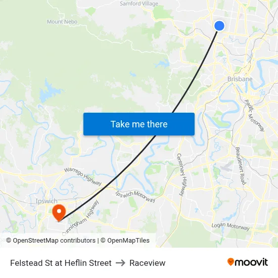 Felstead St at Heflin Street to Raceview map