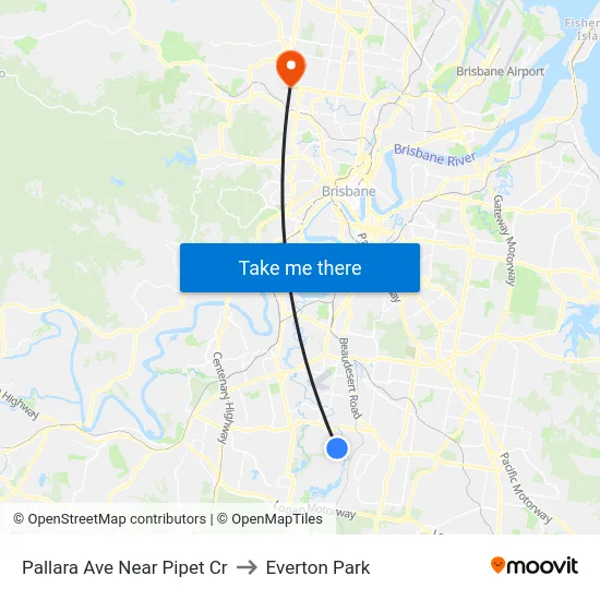 Pallara Ave Near Pipet Cr to Everton Park map