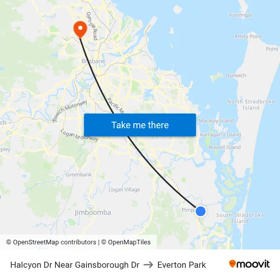 Halcyon Dr Near Gainsborough Dr to Everton Park map