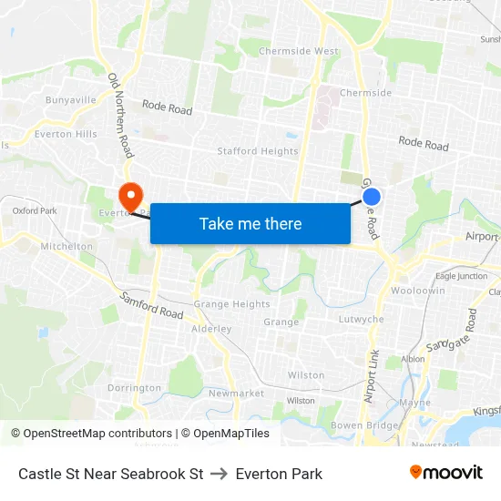 Castle St Near Seabrook St to Everton Park map