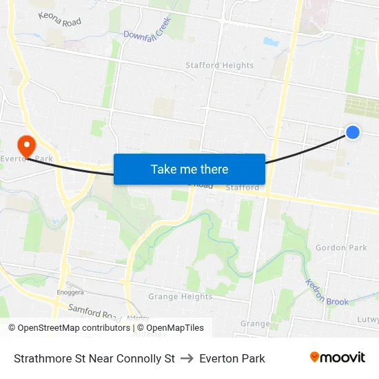 Strathmore St Near Connolly St to Everton Park map