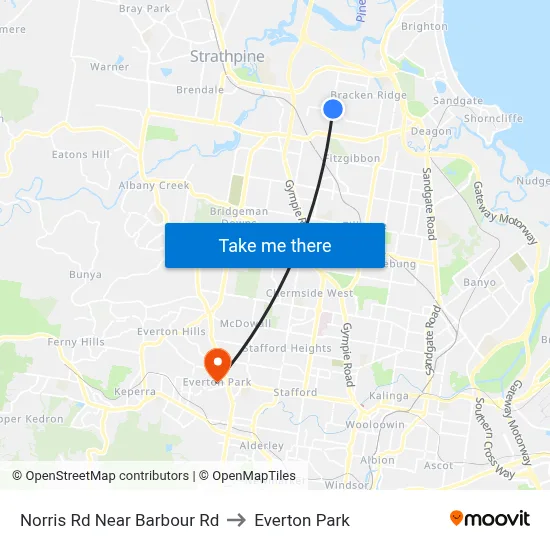 Norris Rd Near Barbour Rd to Everton Park map