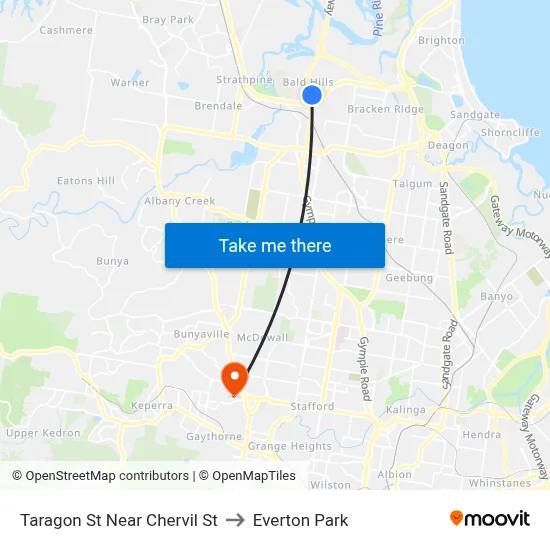 Taragon St Near Chervil St to Everton Park map