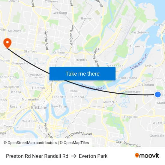 Preston Rd Near Randall Rd to Everton Park map