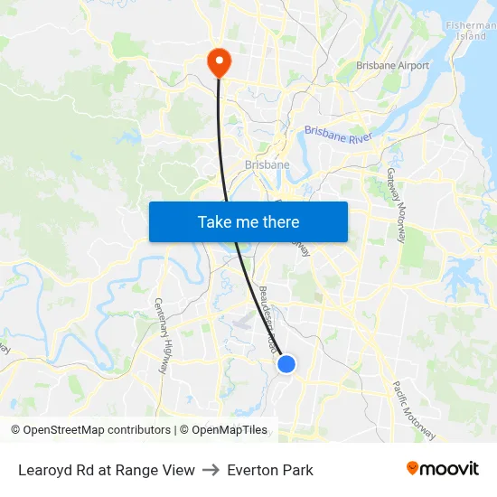 Learoyd Rd at Range View to Everton Park map