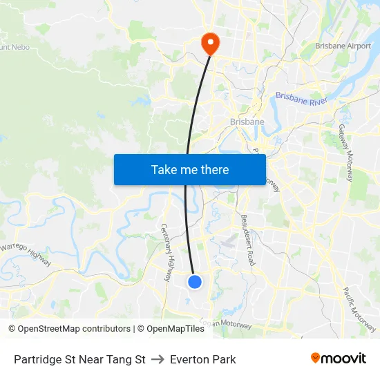 Partridge St Near Tang St to Everton Park map