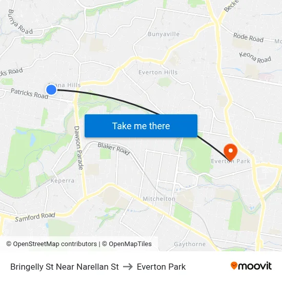 Bringelly St Near Narellan St to Everton Park map