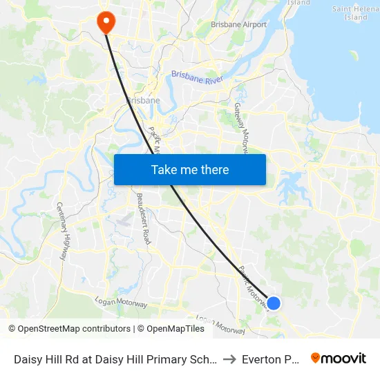 Daisy Hill Rd at Daisy Hill Primary School to Everton Park map