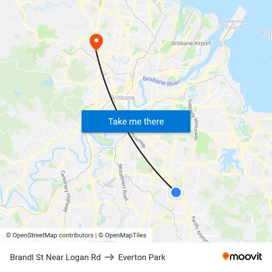 Brandl St Near Logan Rd to Everton Park map