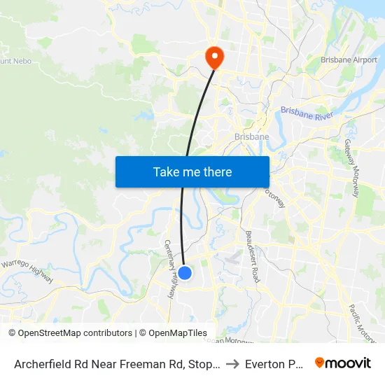 Archerfield Rd Near Freeman Rd, Stop 71 to Everton Park map