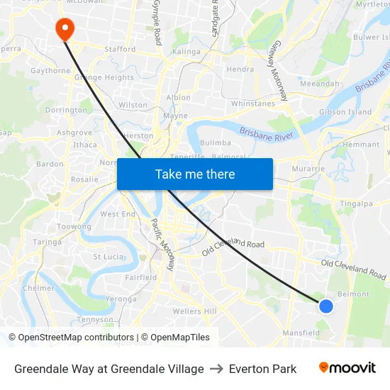 Greendale Way at Greendale Village to Everton Park map