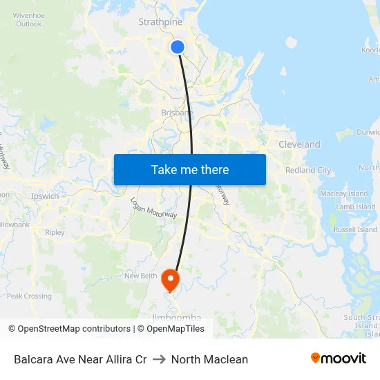 Balcara Ave Near Allira Cr to North Maclean map