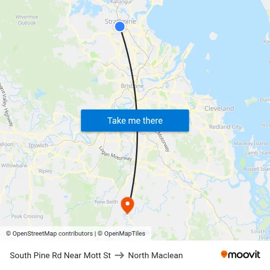 South Pine Rd Near Mott St to North Maclean map