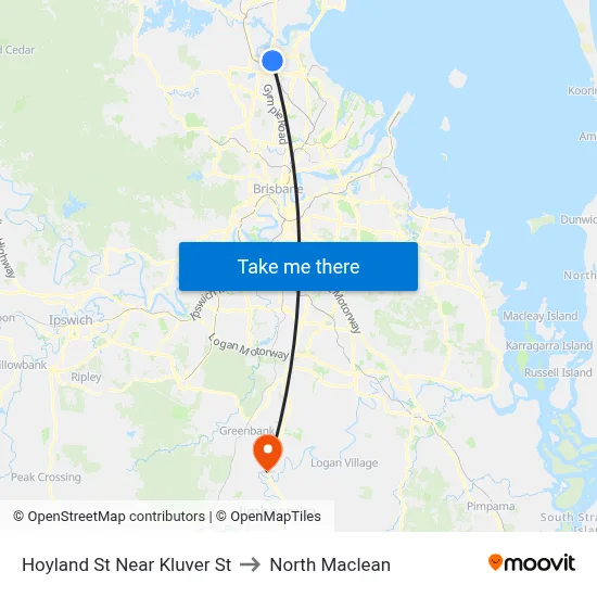 Hoyland St Near Kluver St to North Maclean map