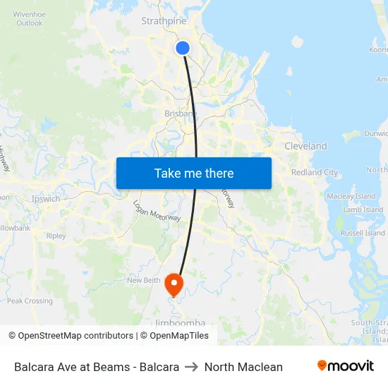 Balcara Ave at Beams - Balcara to North Maclean map